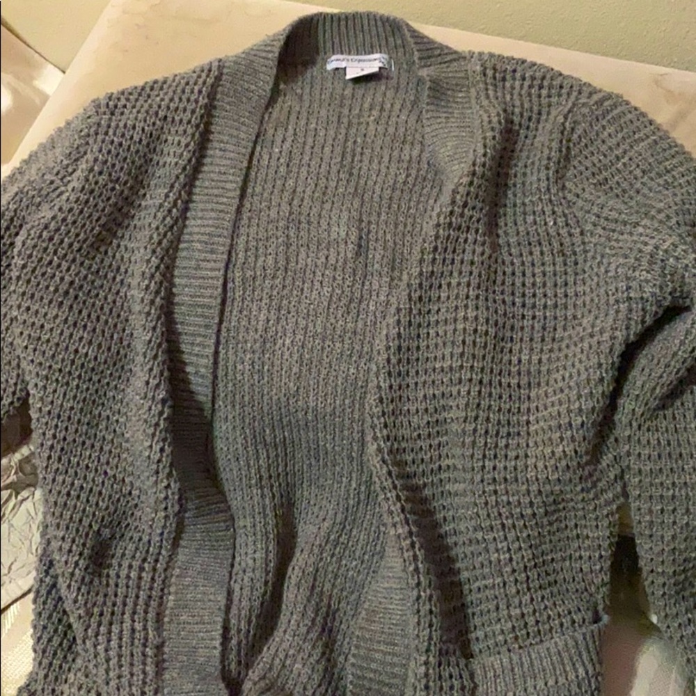 Grey Cardigan